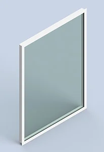 Series 8000 Fire Rated Impact Resistant Fixed Window
